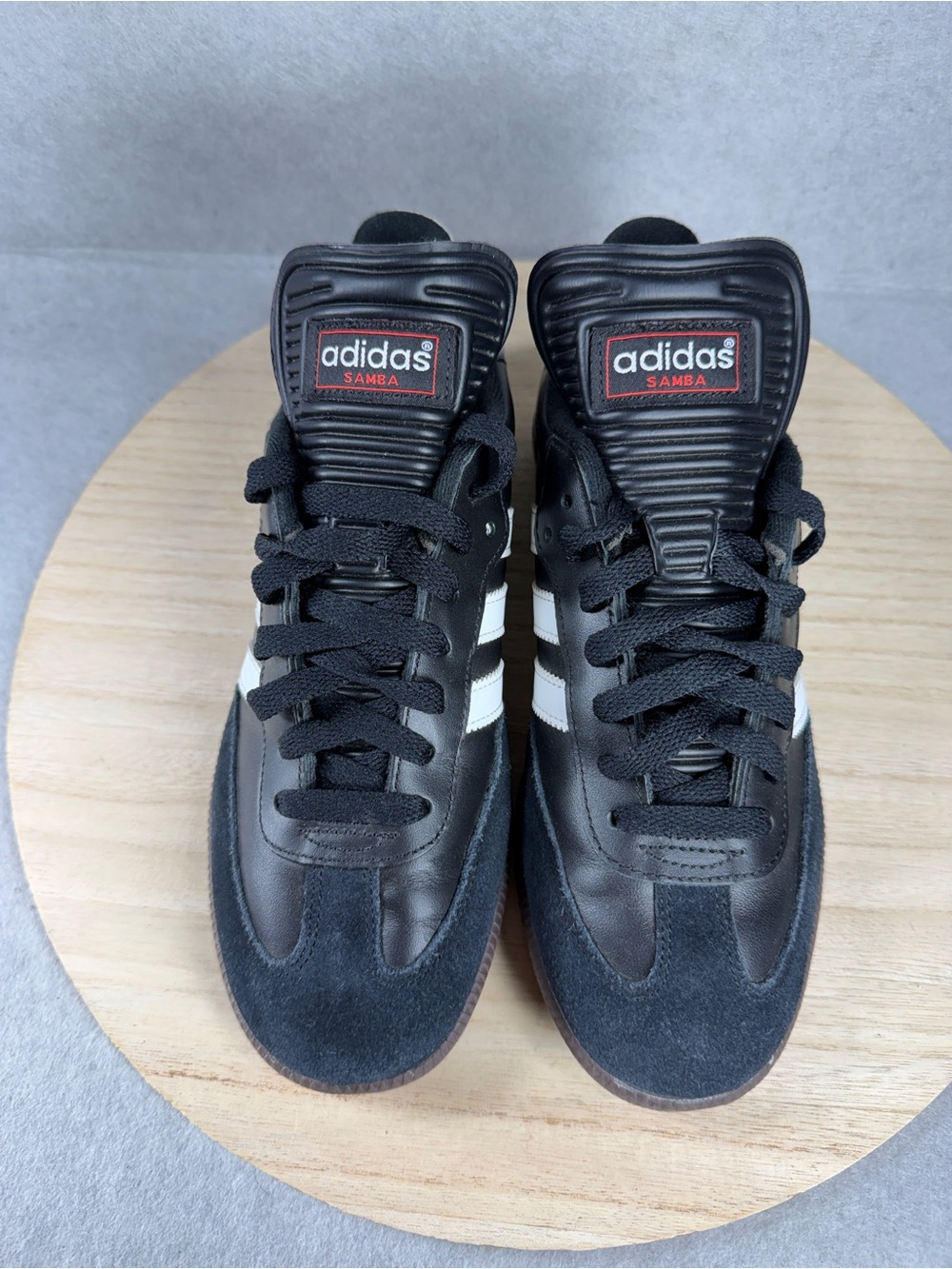 Adidas Samba OG Black Gum Bottom Mens Size 7.5 034563 - Picture 2 of 8